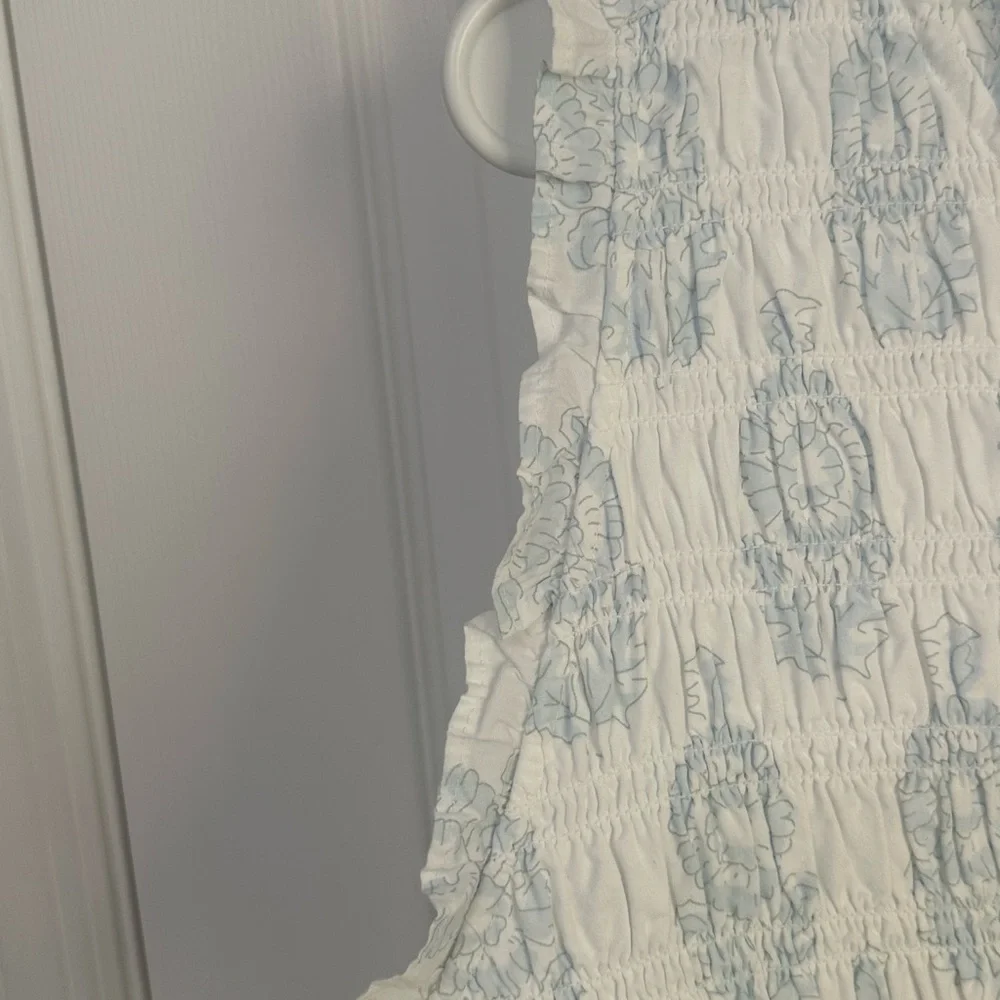 Women's Ivy Society Social Crown Ivy The Newport Dress 100% Cotton Size 16 White - Picture 7 of 10